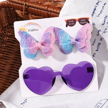 Baby Bows Butterfly Hairclip Gift Set – Cute Hairpins
