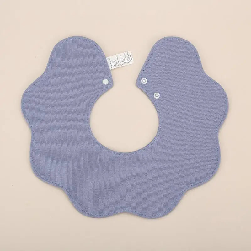 360° Rotatable Cotton Baby Bib – 6-Layer Double-Sided Animal Print
