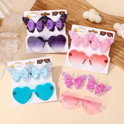 Baby Bows Butterfly Hairclip Gift Set – Cute Hairpins