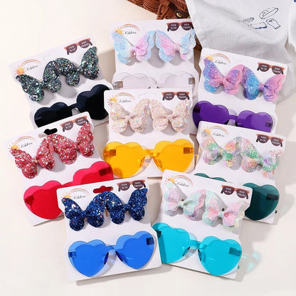 Baby Bows Butterfly Hairclip Gift Set – Cute Hairpins