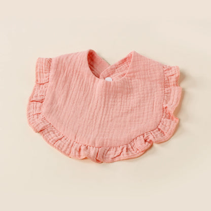 Cute Baby Bib Set – Soft Droplet-Shaped Toddler Bibs with Button Closure