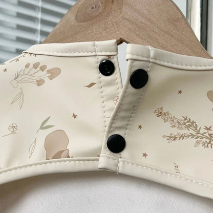 Waterproof Baby Bib – Wipe-Clean with Fun Cartoon Print