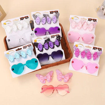 Baby Bows Butterfly Hairclip Gift Set – Cute Hairpins